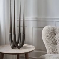 Billede af Ro Collection Chandelier Four Armed B: 14 cm - Dark Stone