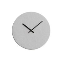 Billede af Hemverk Vægur Ø: 28 cm – Light Grey/Sort