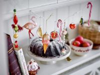 Billede af Bloomingville Jolly Skål Ø: 14 cm Sæt af 2 stk - Rød/Stentøj OUTLET