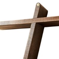 Billede af Andersen Furniture A Shelf Large 78x67x12 cm - Smoked Ash