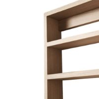 Billede af Andersen Furniture A-Podium Shelf 70x52 cm - Eg/Hvidpigmenteret Mat Lak