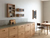 Billede af Andersen Furniture A-Podium Shelf 70x52 cm - Eg/Hvidpigmenteret Mat Lak