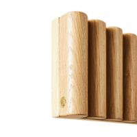 Billede af Andersen Furniture Mono Coat Rack L: 59 cm - Eg/Hvidpigmenteret Mat Lak