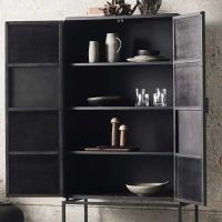 Billede af MUUBS Yami Salt og Peberkværn S H: 15 cm - Carboniseret Ask/Marmor