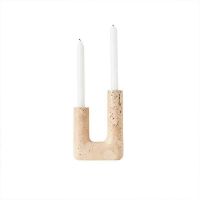 Billede af MUUBS Minerva Lysestage H: 20 cm - Creme