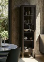 Billede af &Tradition Trace Single Cabinet SC87 H: 192 cm - Dark Stained Oak