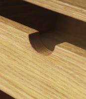 Billede af FDB Møbler B99 Vægskab H: 35 cm - Massiv Eg