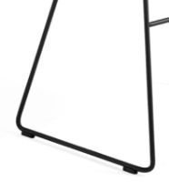 Billede af HAY AAC 08 About A Chair SH: 46 cm - Black Powder Coated Steel/Soft Brick