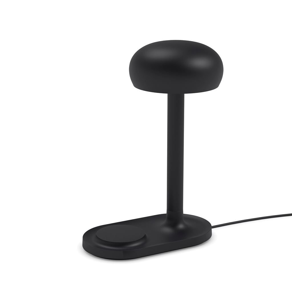 Billede af Please Wait To Be Seated Emendo Qi Bordlampe m. Mobiloplader H: 29 cm - Black