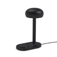Billede af Please Wait To Be Seated Emendo Qi Bordlampe m. Mobiloplader H: 29 cm - Black