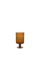 Billede af Ferm Living Oli Wine Glass Ø: 7 cm - Amber