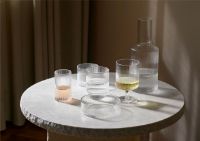 Billede af Ferm Living Ripple Serving Bowls Set of 4 Ø: 12,2 cm - Clear Glass
