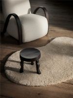 Billede af Ferm Living Faye Stool H: 30 cm - Dark Stained Mango 