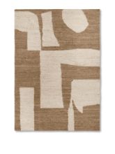 Billede af Ferm Living Piece Rug 200x300 cm - Off-White/Toffee