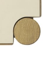 Billede af FDB Møbler C44 Spisebord M. Vendbar Bordplade 120x80 cm - Beige/Sort Laminat