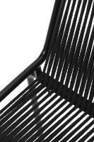 Billede af Thorup Copenhagen Noel Chair W.Armrest SH: 46 cm - Sort/Sort