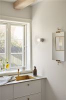 Billede af FDB Møbler U12 Sletterhage Væglampe U. Ledning Ø: 20,8 cm - Glas