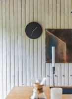 Billede af Hemverk Vægur Ø: 28 cm – Dark Oak/Kobber 