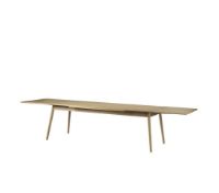 Billede af FDB Møbler Poul M. Volther C35CH Spisebord m. Hollandsk Udtræk - Natur Lakeret Eg  