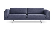 Billede af Erik Jørgensen EJ 280 2 Pers. Sofa 100 L: 240 cm - Bardal 780/Børstet Krom