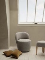 Billede af Blomus KUON Stool H: 45 cm - Shitake/Nature