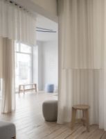 Billede af Blomus KUON Pouf H: 45 cm - Taupe