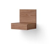 Billede af New Works Tana Wall Mounted Nightstand 41,9x32,2 m - Walnut