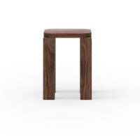 Billede af New Works Atlas Stool H: 44 cm - Fumed Oak