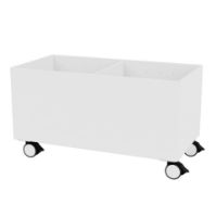 Billede af Montana Colour Box III S1162 m. Hjul 69,6x37,8x35,4 cm - 101 New White