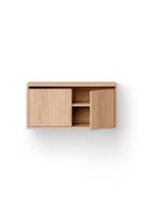 Billede af New Works Cabinet Low w. Doors 38,4x79 cm - Oak 