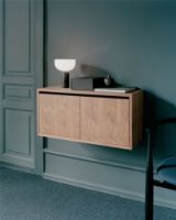 Billede af New Works Cabinet Low w. Doors 38,4x79 cm - White