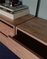 Billede af New Works Cabinet Low w. Drawers 38,4x79 cm - White