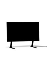 Billede af Pedestal Plate Bendy Low Stand 76x80 cm - Charcoal