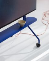 Billede af Pedestal Pipe Shelf til TV Stativer 99x18 cm - Ultra Marine 