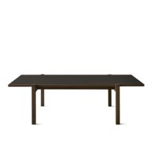 Billede af Eberhart Furniture Eugene Sofabord 70x125 cm - Iron Linoleum/Mørk Egetræ