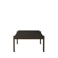 Billede af Eberhart Furniture Eugene Sofabord 70x125 cm - Iron Linoleum/Mørk Egetræ