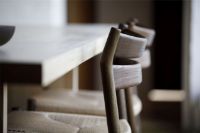 Billede af Bernstorffsminde Møbelfabrik BM1 Stol SH: 46 cm - Oliebehandlet Røget Eg/Natur Flet