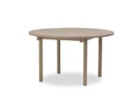 Billede af Bernstorffsminde Møbelfabrik Brú Spisebord Rundt Ø: 130 cm - Sæbebehandlet Eg