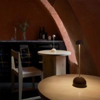 Billede af Lampefeber Sips Bordlampe H: 31 cm - White/Silver