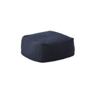Billede af Cane-line Outdoor Divine Fodskammel 55x55 cm - Midnight Blue