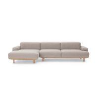 Billede af Bruunmunch Reason 2 Pers. Sofa m. Venstre Chaiselong L: 288 cm - Re-Wool 218
