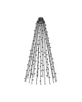 Billede af Sirius Tech-Line Flagstang H: 7,5 m - Sort/Varm Hvid