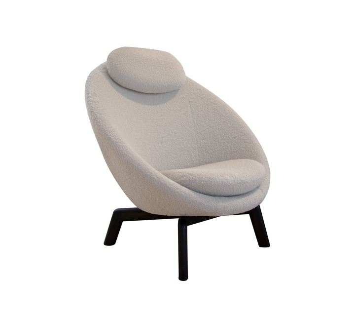 Billede af Cane-line Indoor Pace Loungestol inkl. Nakkehynde - Light Brown Scent/Dark Brown Mahogany