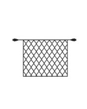 Billede af Sirius Tech-Line Net Supplement Sæt 168 LED 1,7x1,4 m - Sort/Varm Hvid