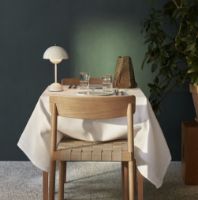 Billede af &Tradition Flowerpot VP9 Bordlampe H: 29,5 cm - Glossy White Eksklusiv Edition