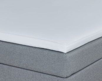 Billede af CPH Living Kuvertlagen Egyptisk Bomuldssatin 140x200x6 cm - Hvid