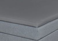 Billede af CPH Living Kuvertlagen Percale 140x200x6 cm - Mørkegrå