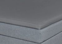 Billede af CPH Living Kuvertlagen Percale 140x210x6 cm - Mørkegrå