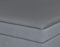 Billede af CPH Living Kuvertlagen Percale 90x200x6 cm - Mørkegrå 