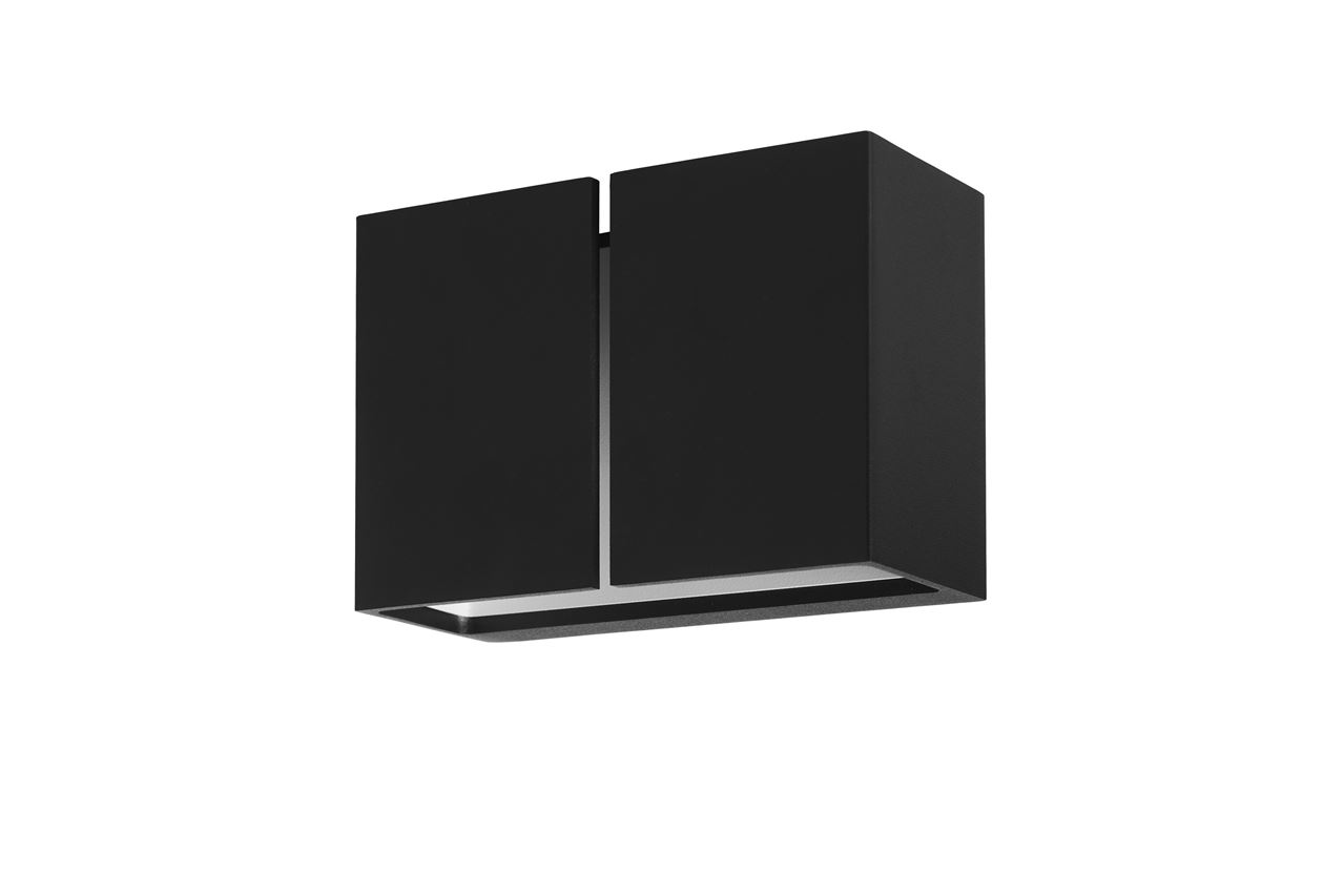 Billede af LOOM Design Ask IP65 Udendørs Væglampe 11,5x16,5 cm - Sort